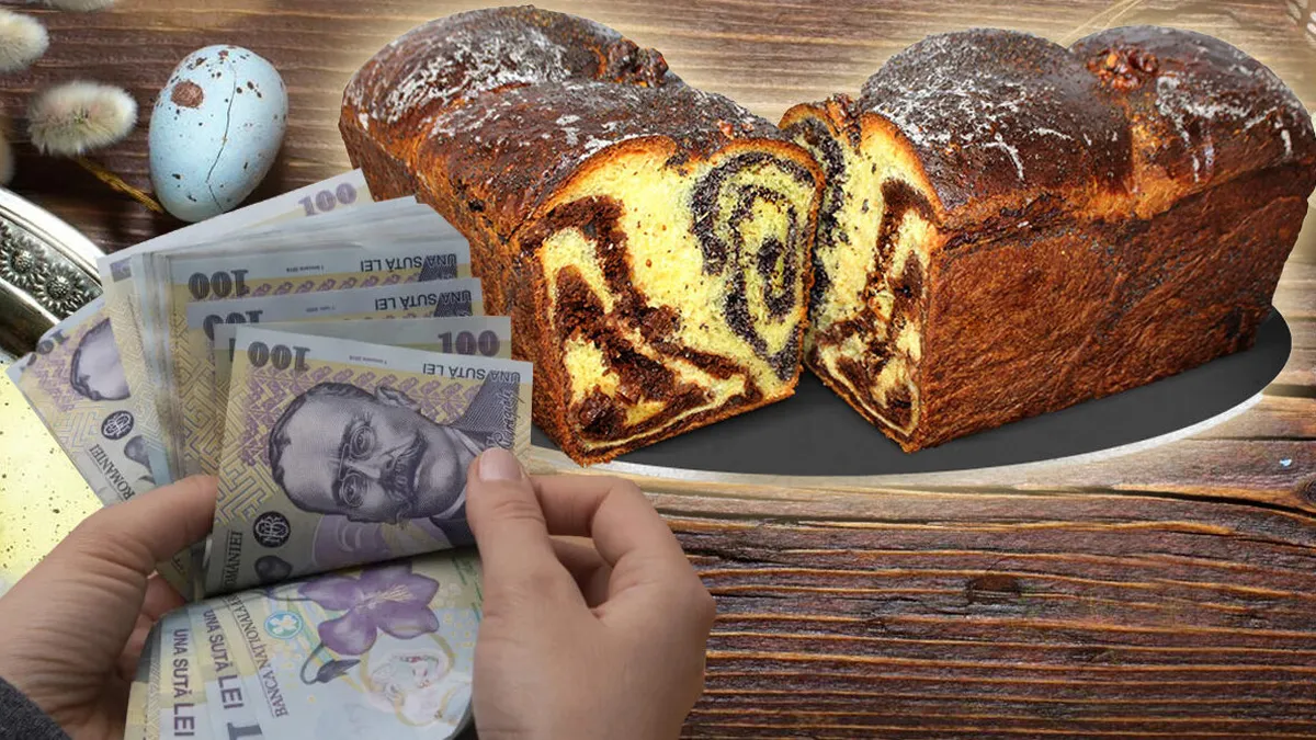 Cozonaci mai scumpi înainte de Paşte. Românii nu se grăbesc să comande