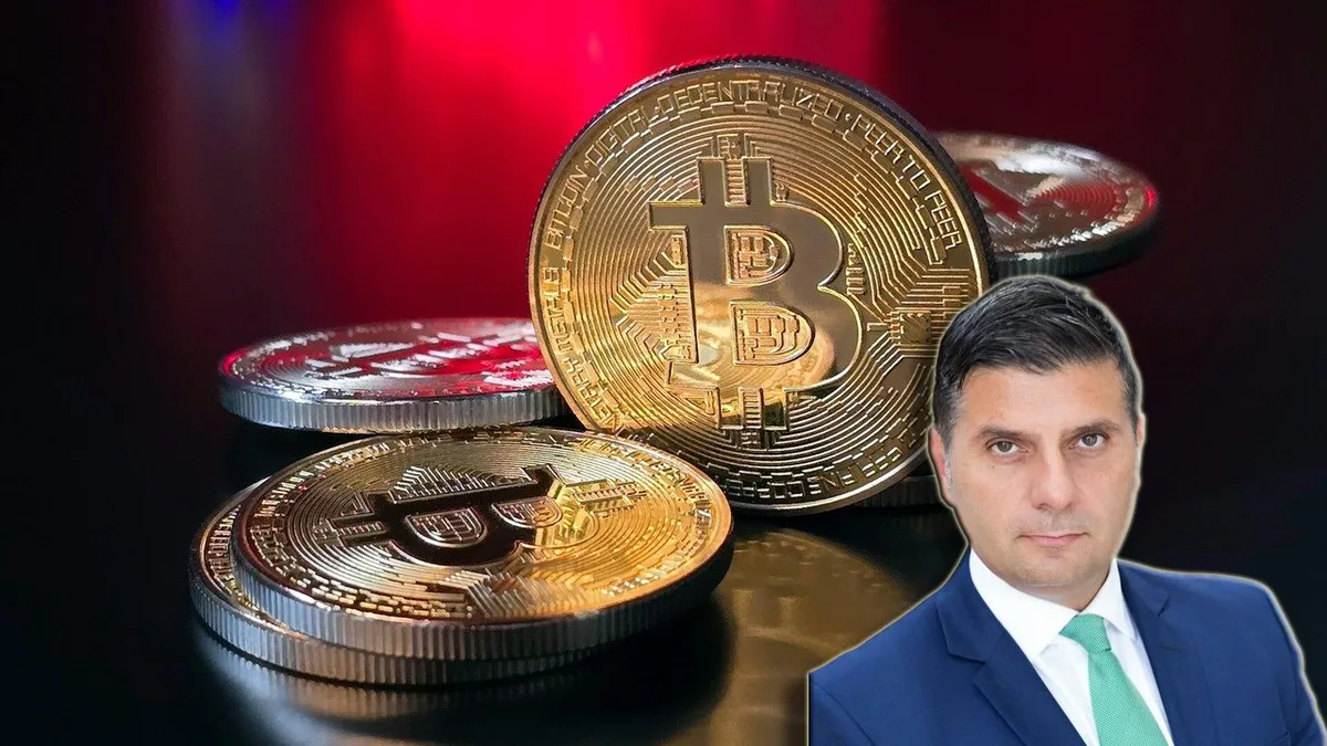 Numărul românilor care investesc în criptomonede, de 2-3 ori mai mare decât cei care joacă la bursă - Alexandru Petrescu, președintele ASF