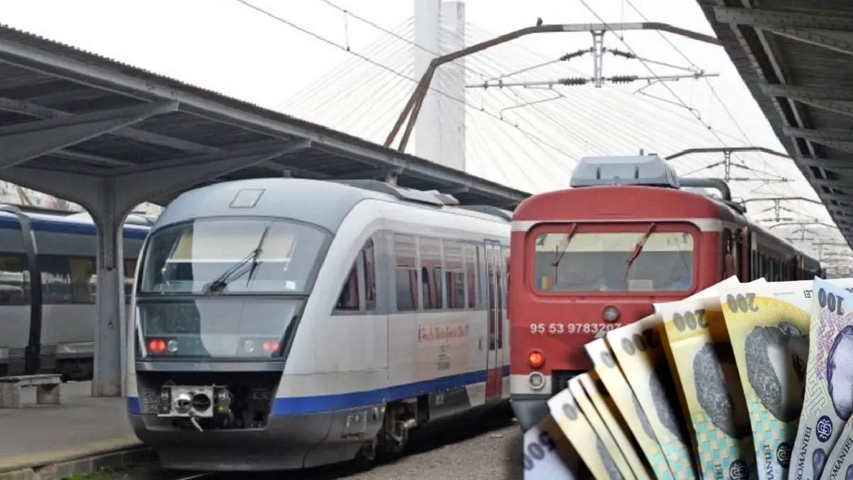 Călătoriile cu trenul ar putea fi mai ieftine pe distanțe scurte. Anunțul făcut de Ministerul Transporturilor