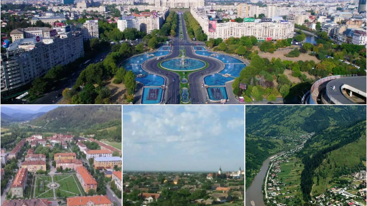 S-a afișat lista orașelor care sunt mai mari decât Bucureștiul. 2 dintre ele sunt chiar aproape de Capitală