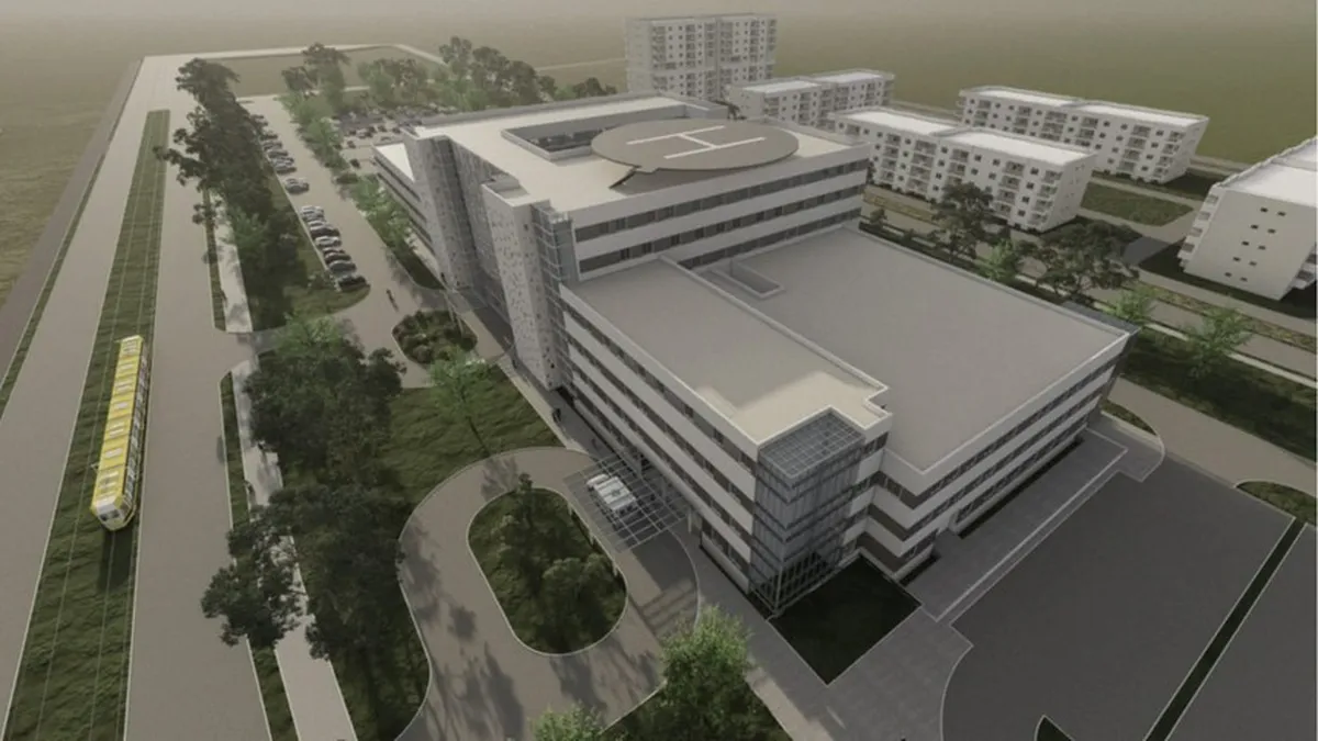 Cel mai nou spital din România va fi construit în Sectorul 6 din București.  Investiția se ridică la 75 de milioane de euro, iar mare parte din finanțare vine de la BERD