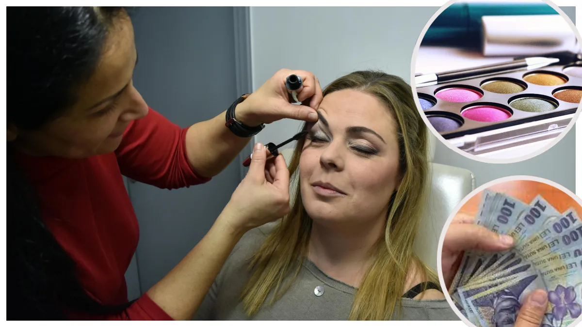 Câți bani câștigă un make-up artist în 2024. Prețurile la produsele și serviciile de înfrumusețare au crescut considerabil