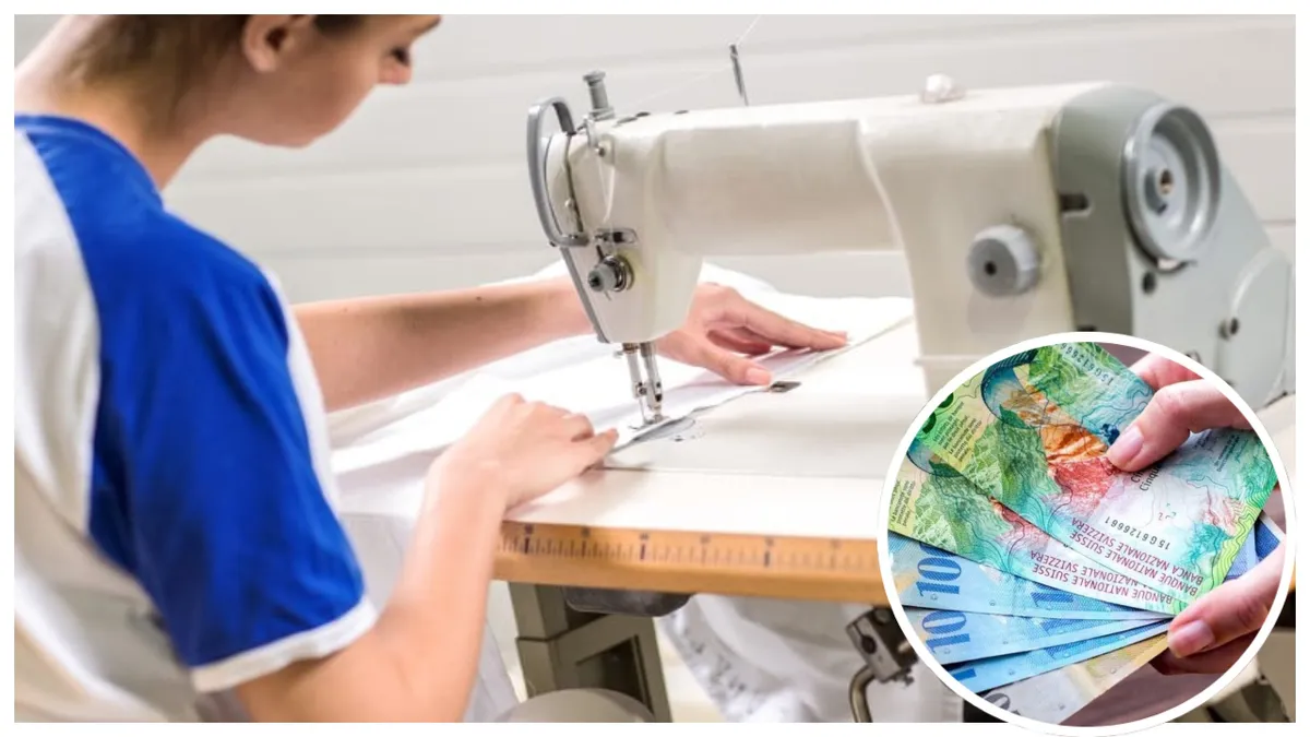 Câți bani câștigă o româncă stabilită în Elveția din croitorie. Odată cu creșterea prețurilor, totul devine mai dificil