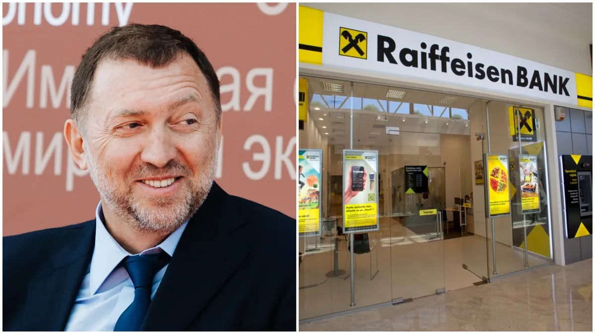 Raiffeisen renunță la tranzacția cu oligarhul Oleg Deripaska după presiunile SUA. Austriecii, acuzați că încercau să evite sancțiunile impuse Rusiei
