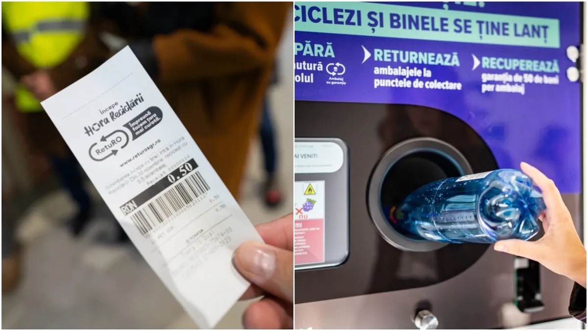 Ofertă specială pentru români! Supermarketul care dă mai mulți bani pentru sticlele cu sigla SGR