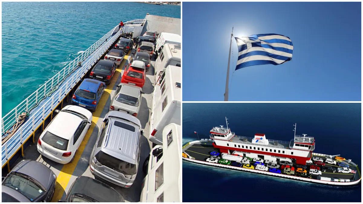 Românii nu mai pot merge cu mașini electrice încărcate pe feriboturile din Grecia. Regulile care vor revolta șoferii în 2024