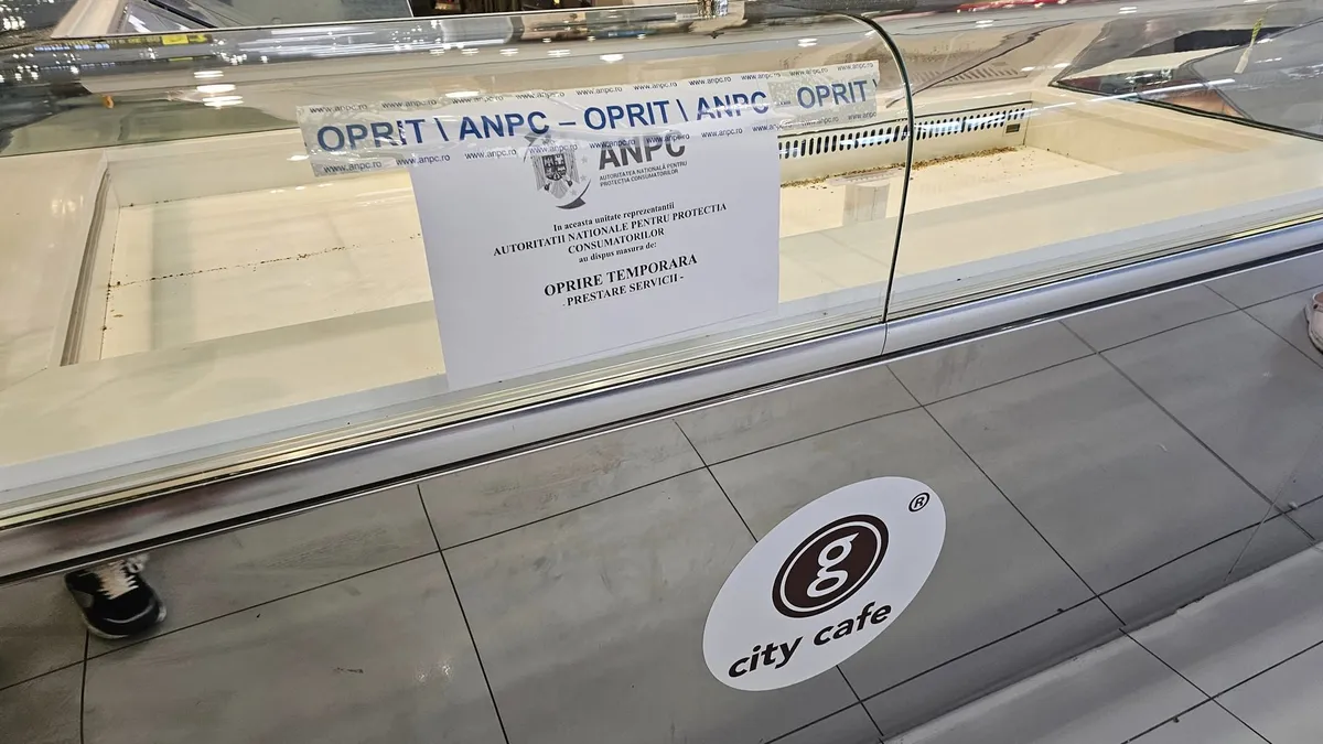 Lovitură de la ANPC pentru restaurantele de pe Aeroportul Otopeni! Inspectorii au închis mai multe locații și au dat amenzi de 367.000 lei