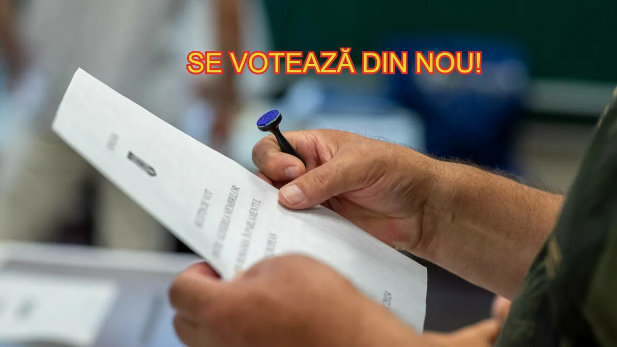 Duminică au loc din nou alegeri pentru primari! Zonele în care românii trebuie să iasă la vot pe 23 iunie!
