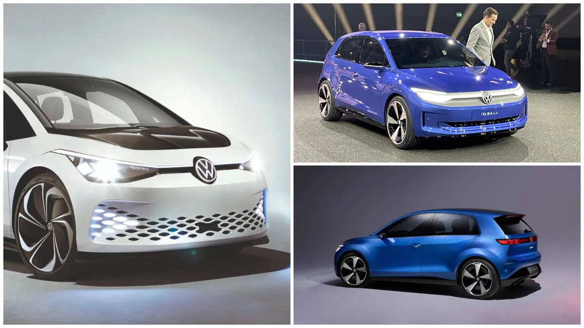 Volkswagen face concurență Daciei Spring. Cât va costa noul model electric low-cost al gigantului