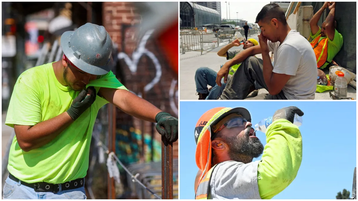 Cresc temperaturile și obligațiile angajatorilor. Ce drepturi au românii care lucrează afară pe caniculă