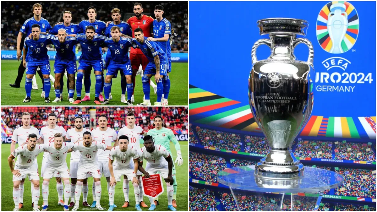 Elveția-Italia, meciul de miliarde de la EURO 2024. Cât costă jucătorii echipelor cu cele mai mari șanse să câștige titlul european