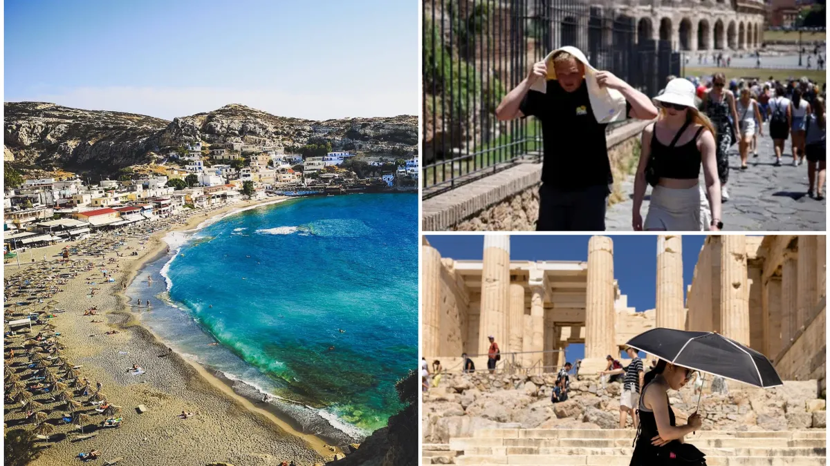 Semnal de alarmă pentru românii care merg în Grecia! Îngrijorări privind temperaturile extreme din ultima perioadă