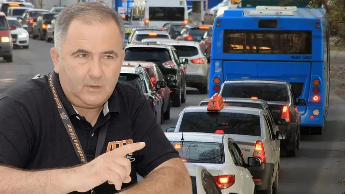 Titi Aur dezvăluie cât timp câştigi, de fapt, dacă eşti agresiv în trafic: Consumul e atât de mare, iar la capătul traseului vezi că ai ajuns cu maximum 5 minute mai devreme