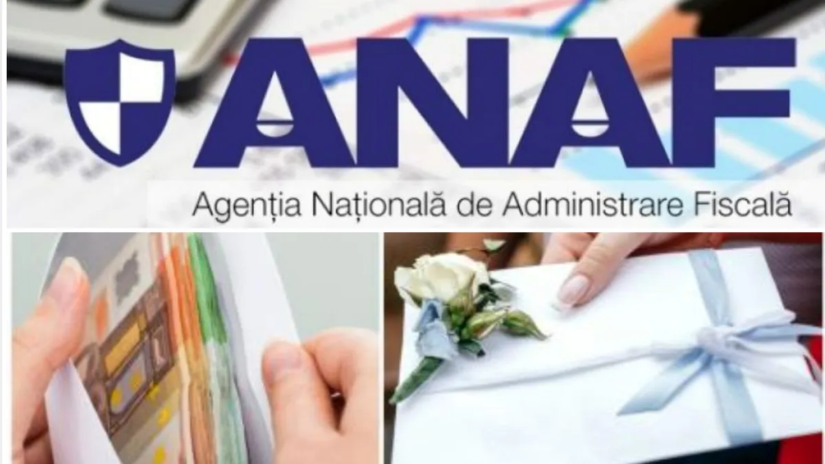Impozitarea darului de nuntă și botez în 2024. ANAF anunță ce trebuie să facă românii