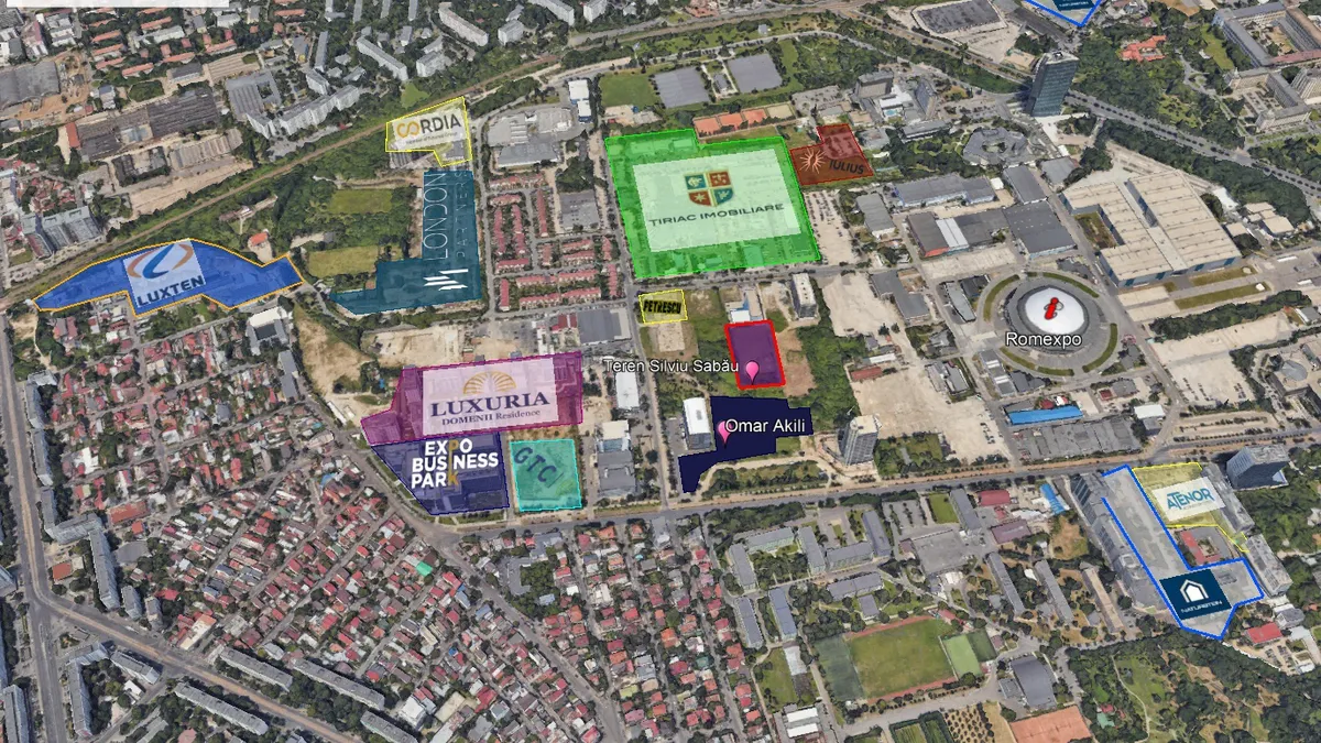 Un nou ansamblu rezidențial în București. Sute de apartamente vor fi construite în nordul Capitalei