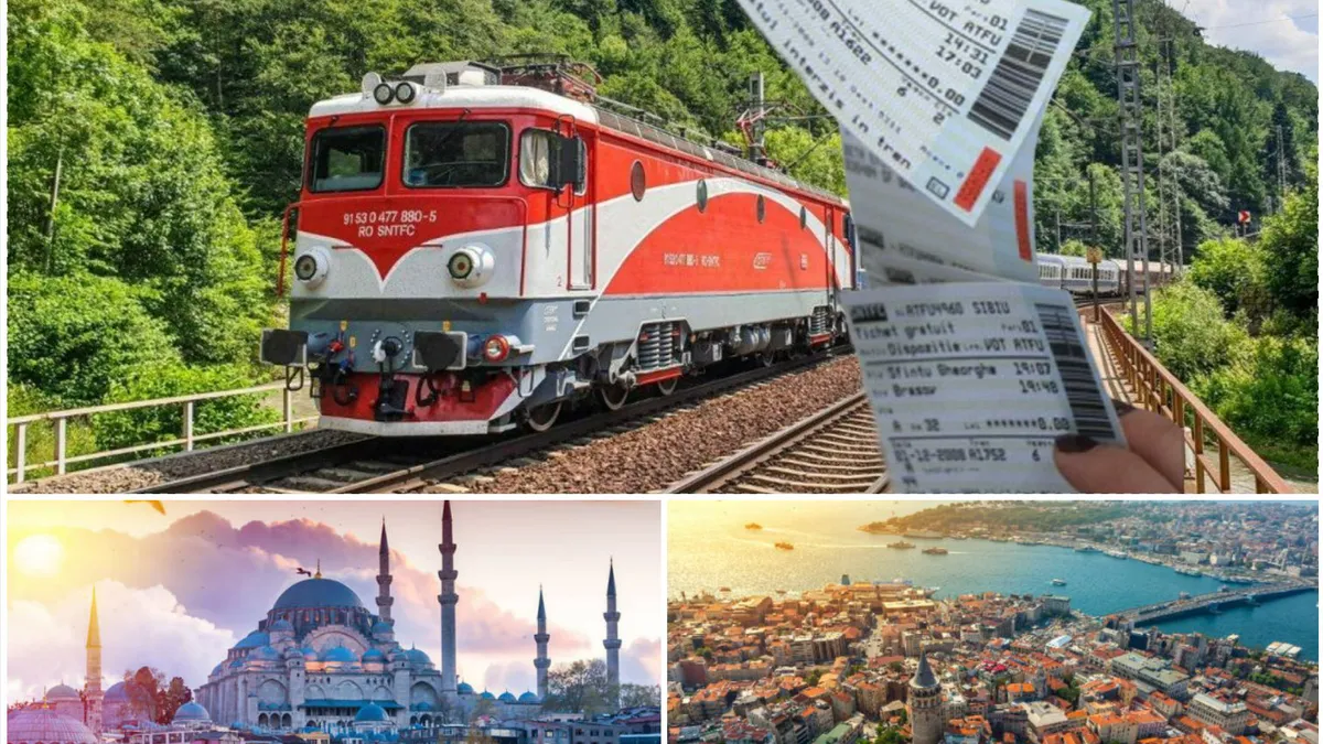 Tren București - Istanbul. Cât costă biletul și cât durează călătoria în 2024