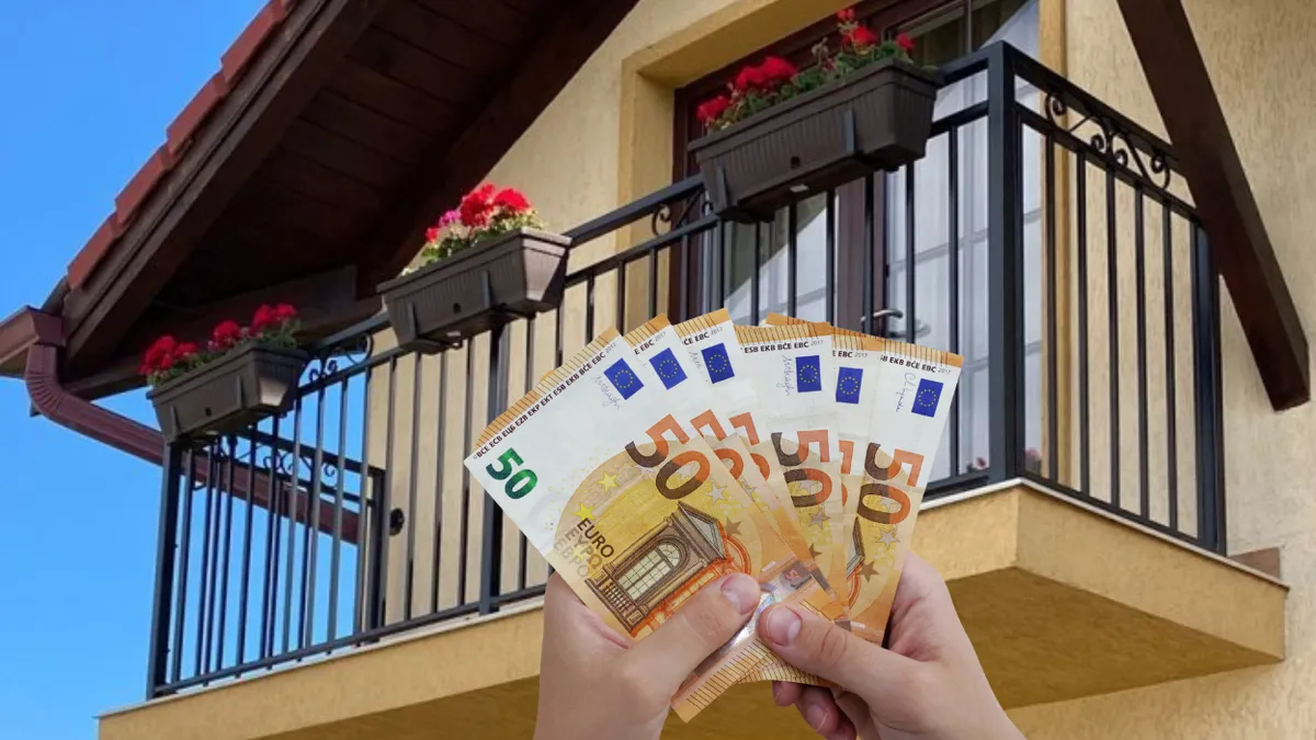 Aproape 1000 de euro pentru a locui pe balcon. Ce condiții oferă proprietarul acestuia