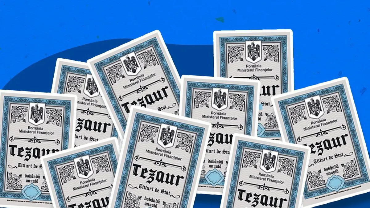 Debutează o nouă ediție de titluri de stat Tezaur. Ministerul Finanțelor anunță noile dobânzi