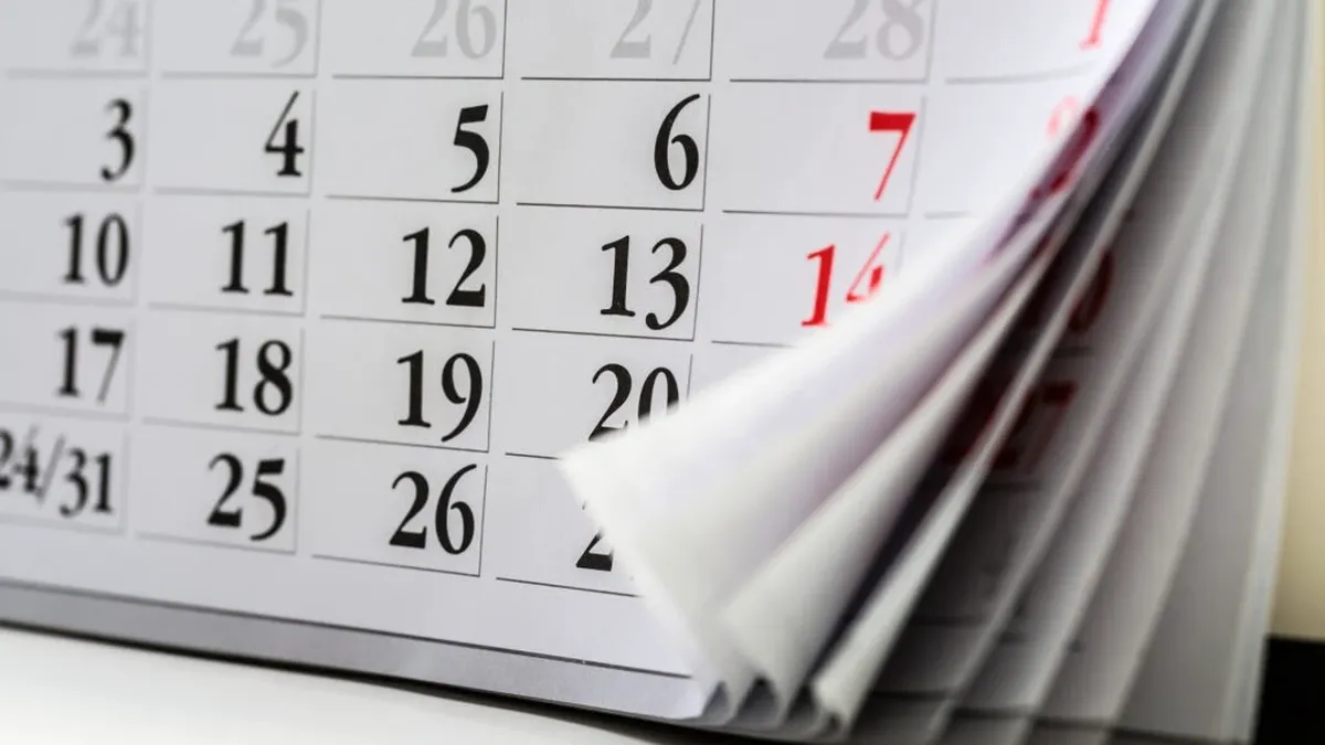 Noi zile libere în ianuarie 2025. O minivacanță de trei zile îi așteaptă pe angajații români