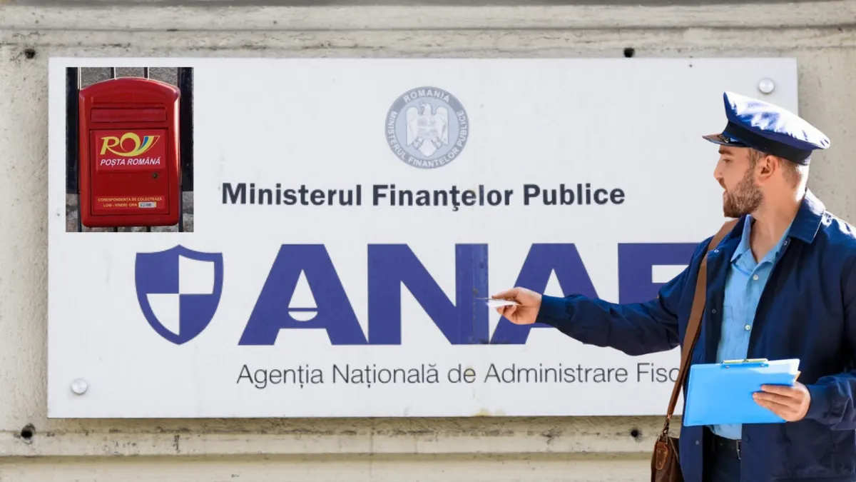 ANAF trimite poștașii după datornici! Ce vor găsi în plic cei cu restanțe la stat