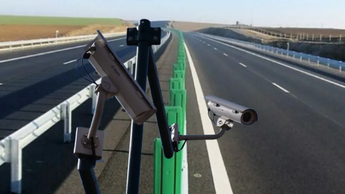 Drumurile din România vor fi împânzite de camere de supraveghere, aparate de detecție și senzori. Lista locurilor în care vor fi montate