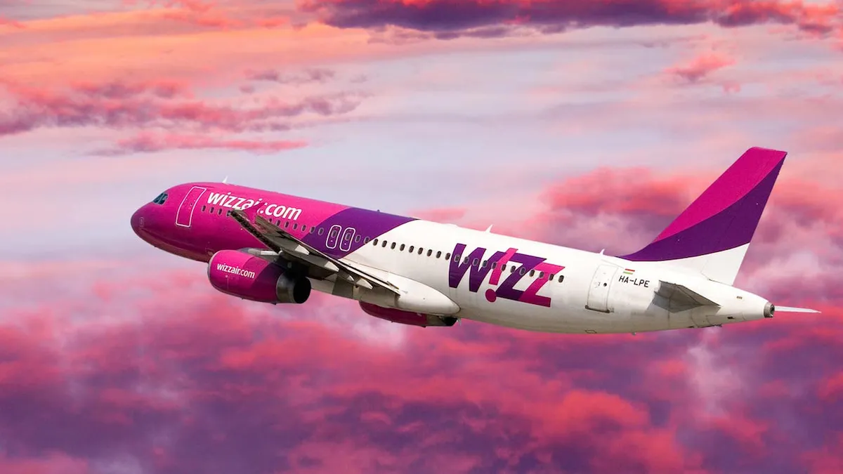 Wizz Air bagă noi rute din România pentru sezonul de iarnă. În ce țări poți călători
