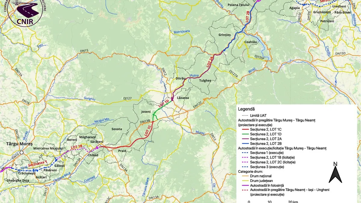 Primul contract pentru Autostrada Unirii, semnat cu finanțare europeană SAFE: Tronsonul Moțca – Târgu Frumos intră în execuție