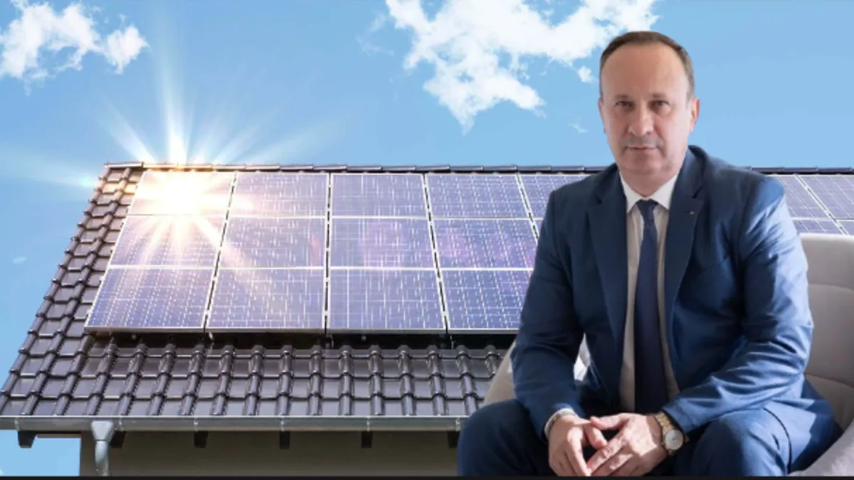 Proiectul prin care gospodăriile beneficiază de panouri fotovoltaice de 10.000 de euro. Află despre ce este vroba!