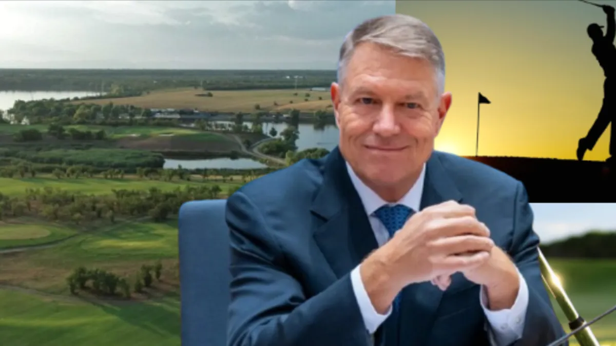 Klaus Iohannis promovează golful! Află mai jos costurile jocului sportiv!