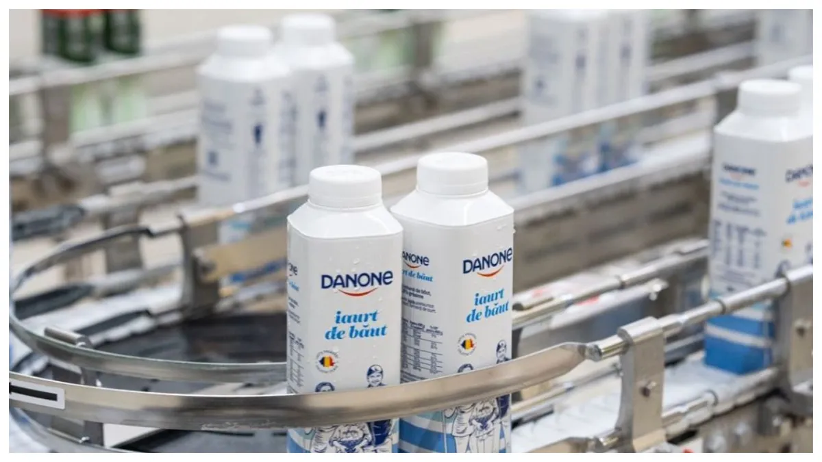 Lactatele Danone: cum a pătruns brandul spaniol pe piața românească încă din anii '90