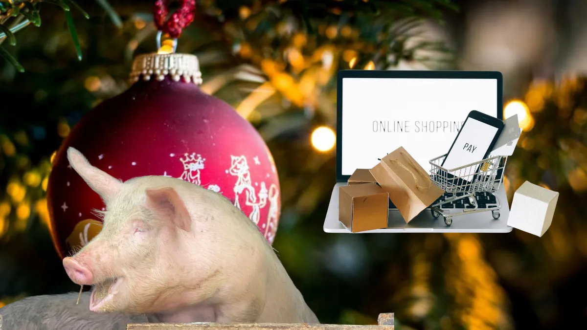 Românii își comandă porcul de Crăciun online. Cadourile de la comercianți pentru clienți, de sărbători