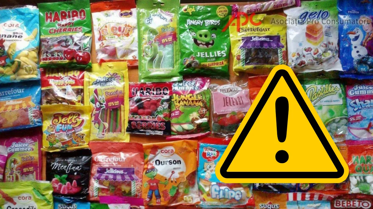 Alertă europeană, emisă de autorități! Jeleuri cu toxine halucinogene, vândute la automatele de dulciuri din Germania!