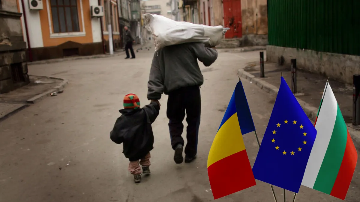 Raport șocant al unei mari bănci. România și Bulgaria, lideri în clasamentul sărăciei din UE!