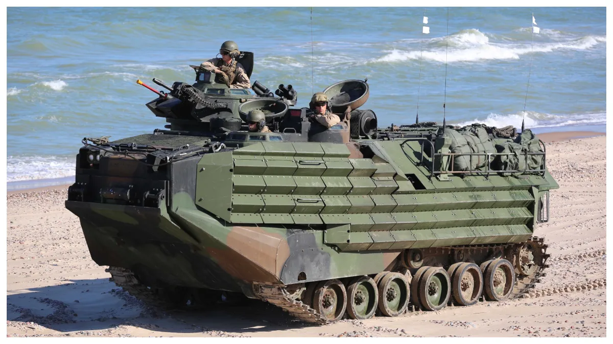 România vrea să cumpere 44 de vehicule amfibii de asalt din SUA. Conducerea Parlamentului a aprobat achiziția