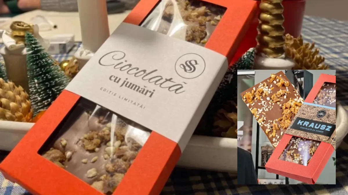 Ciocolata cu jumări. Inovația culinară a unui român care promite să cucerească piața dulciurilor