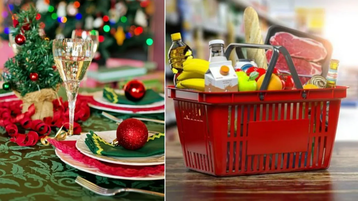 Coșul alimentar de Crăciun, coșmarul românilor cu venituri mici. Sunt anunțate scumpiri de peste 20%