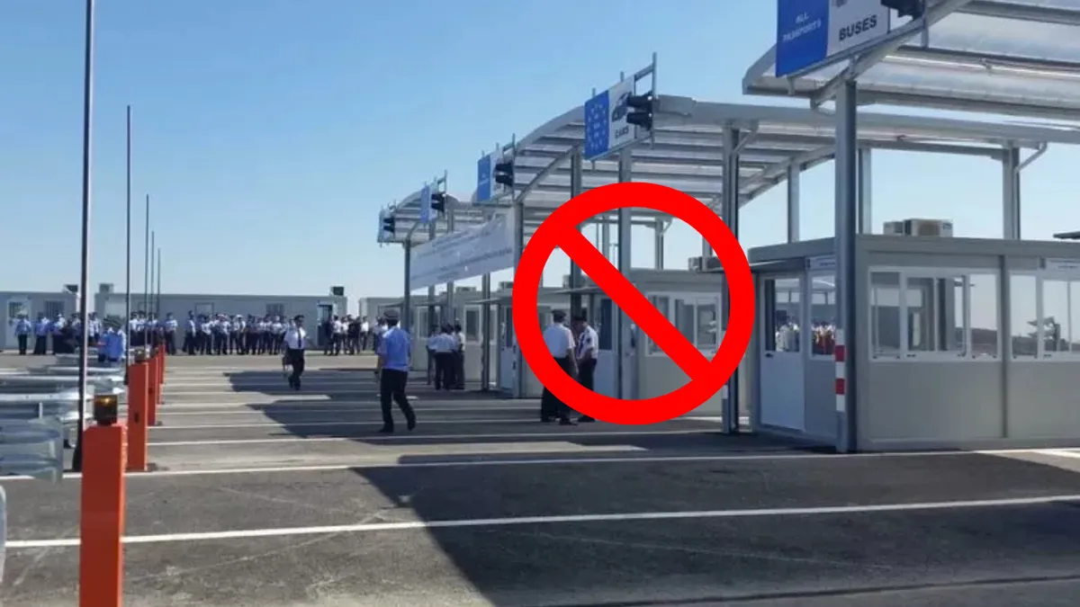 Alertă la granița României. Obiectul interzis care îți poate bloca trecerea frontierei!