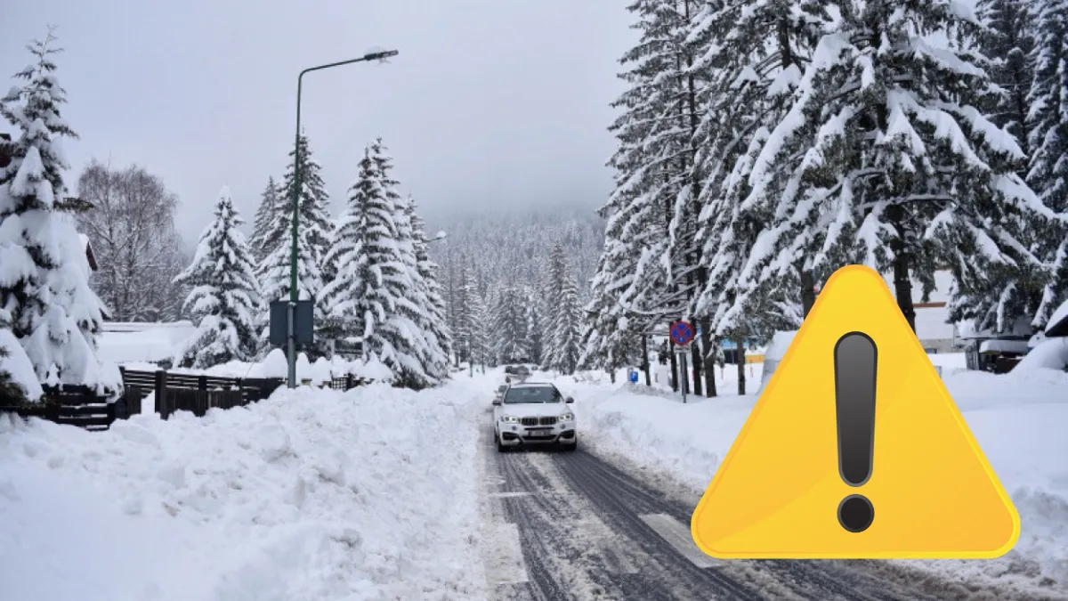 România, sub zăpadă și ceață. Codul galben de ninsori și ploi lovește țara