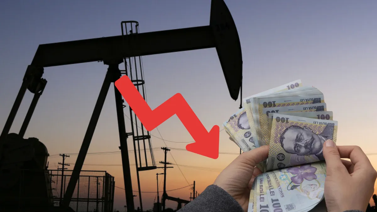 Petrolul alunecă pe toboganul tarifelor. Cel mai mic preț din ultimii patru ani