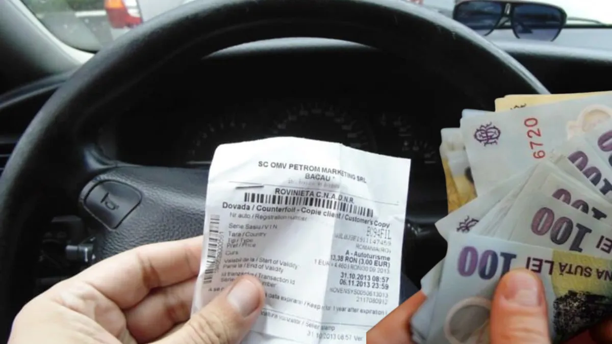 Amenzi anulate! Cei care plătesc rovinieta în 24 de ore scapă de penalizări