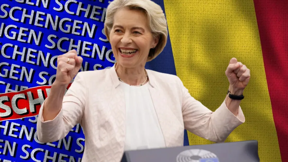 Ursula von der Leyen aduce vestea mult așteptată: România, aproape de aderarea la spațiul Schengen