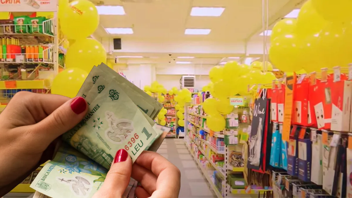 Supermarketul cu produse la un leu cucerește România! Vine cu reduceri irezistibile!