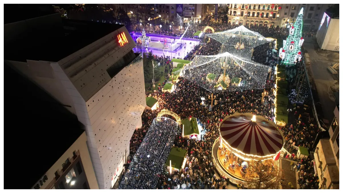 Cât costă fasolea, sarmalele sau vinul fiert la Târgul de Crăciun de la Craiova. Prețurile au explodat în ultimul an