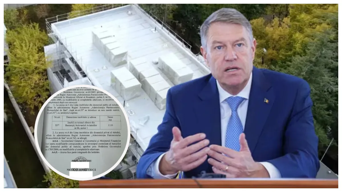 Vila din Bucureşti care a fost renovată cu 3.000.000 de euro va fi ocupată de Klaus Iohannis