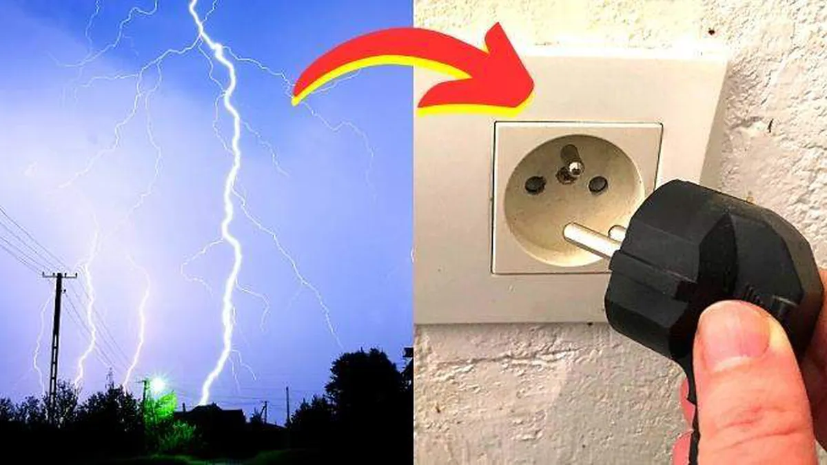 Aparatul care trebuie scos din priză în timpul furtunii. Riscurile la care ne supunem dacă nu-l deconectăm