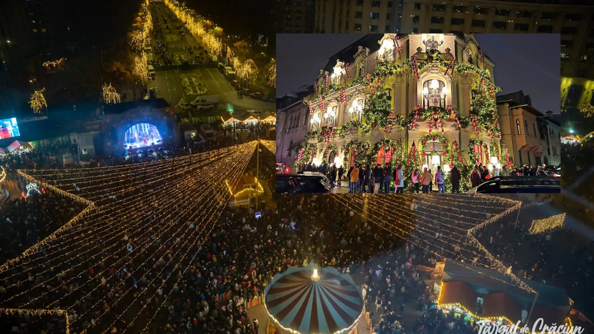 Descoperă magia Crăciunului în București. Topul locurilor „instagramabile” din Capitală