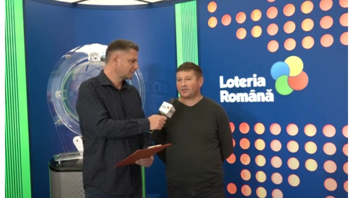Un instalator din Iași, marele câștigător la Loto 6/49: ”Am mai câștigat o Dacia Solenza”