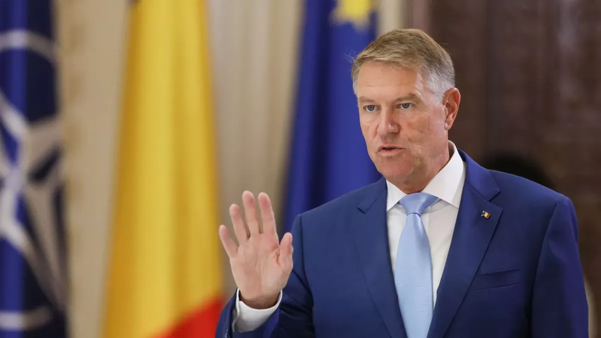 Klaus Iohannis, ultimul discurs din postura de președinte al României. Motivul pentru care le-a cerut iertare românilor