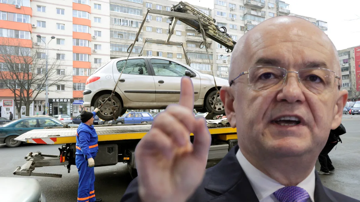 Emil Boc ia măsuri împotriva mașinilor parcate neregulamentar. Amenzi mari pentru șoferii care nu respectă regulile