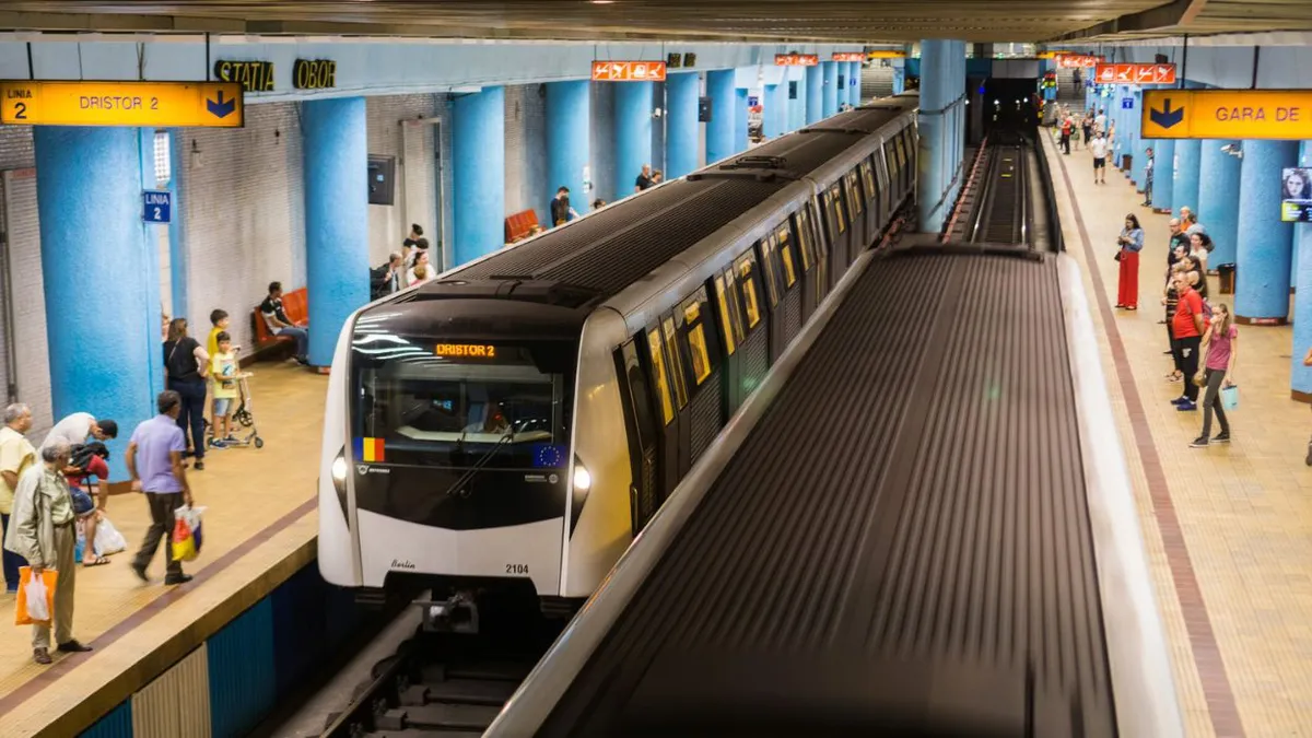 Haos la metrou, în Capitală. Mai multe trenuri au fost scoase din circulație, angajații Metrorex se pregătesc de grevă